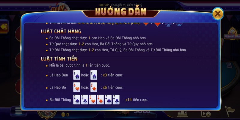 Luật chơi tới trắng